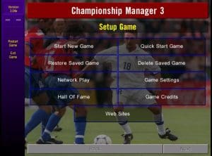 Championship Manager 3 Gameplay (Windows)