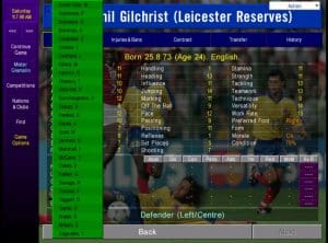 Championship Manager 3 Gameplay (Windows)