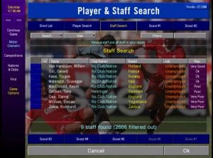 Championship Manager 3 Gameplay (Windows)