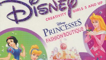 Disney's Princess Fashion Boutique Game Cover