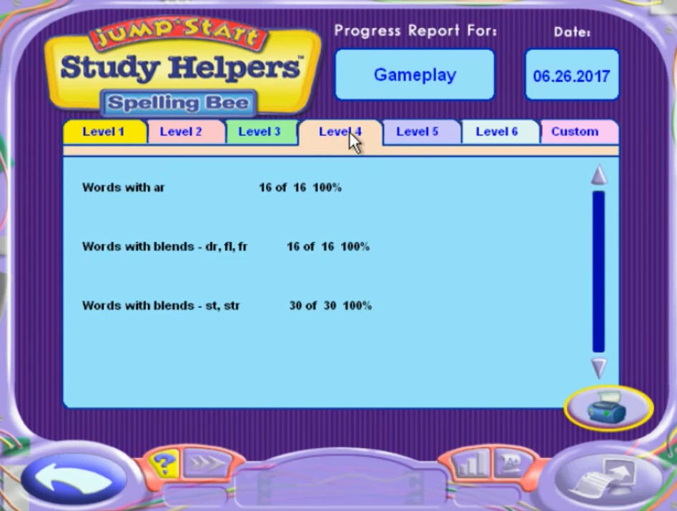 JumpStart Study Helpers: Spelling Bee Gameplay (Windows)