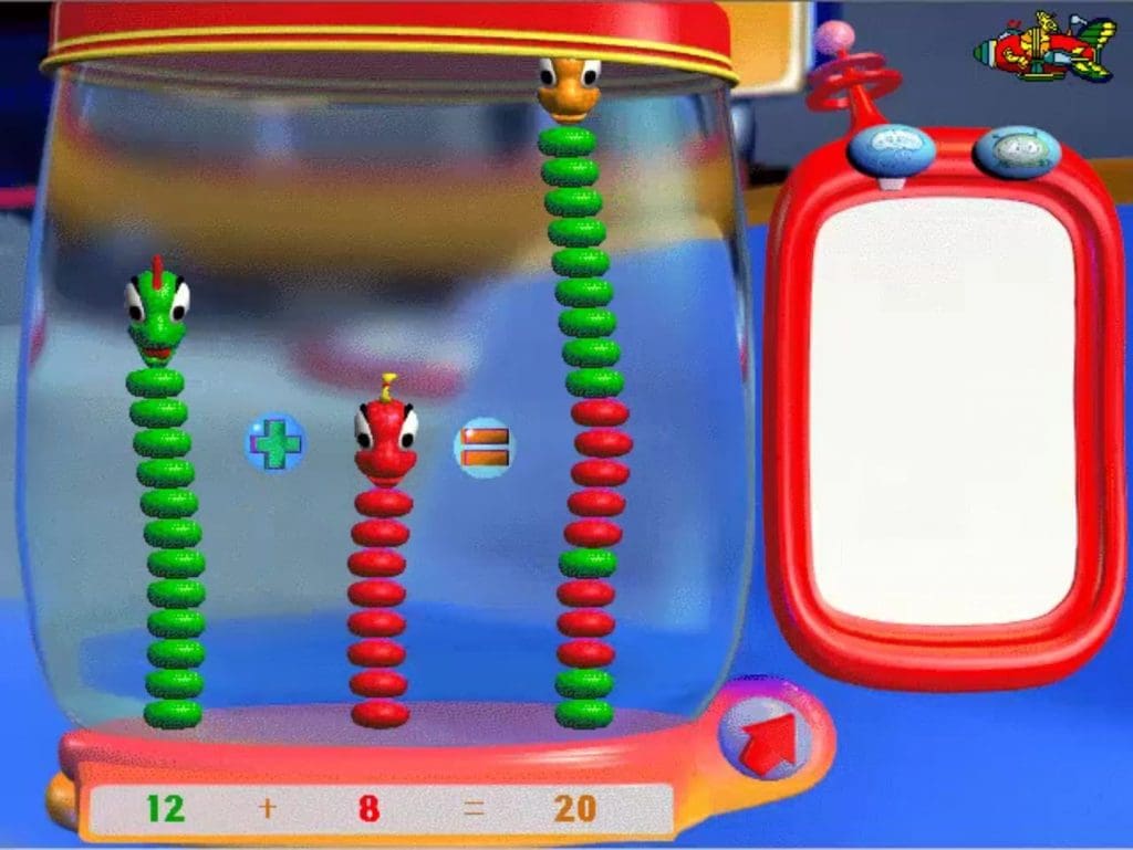 Math Blaster: Ages 4-6 Gameplay (Windows)