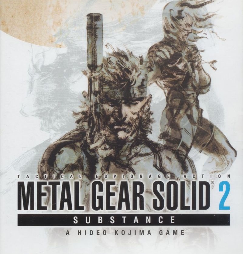 Metal Gear Solid 2: Substance Game Cover