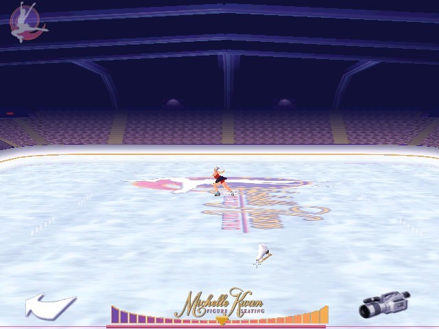 Michelle Kwan Figure Skating Gameplay (Windows)