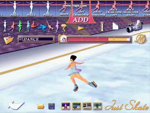 Michelle Kwan Figure Skating Gameplay (Windows)