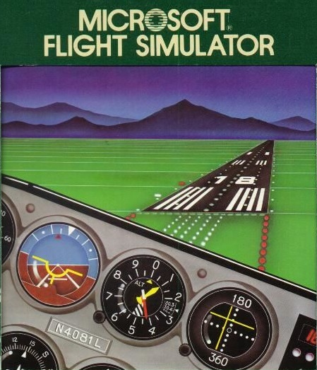 Microsoft Flight Simulator 1.0 Game Cover