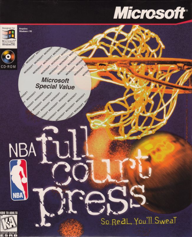 NBA Full Court Press Game Cover