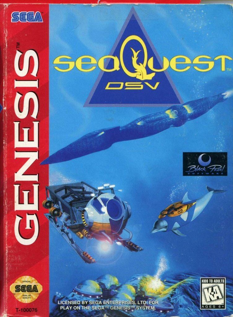 SeaQuest DSV Game Cover