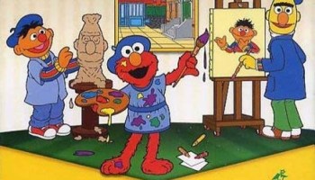 Sesame Street: Elmo's Art Workshop Game Cover