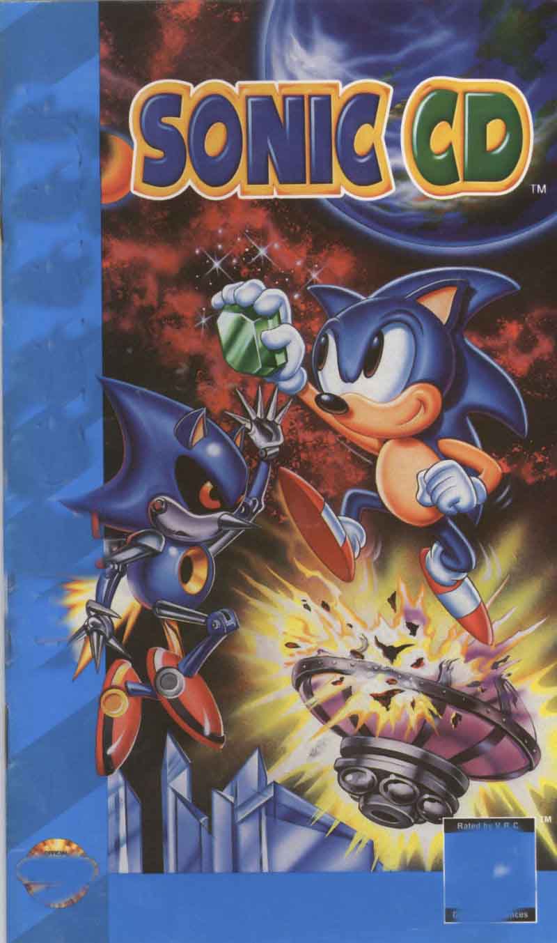 Sonic CD Game Cover