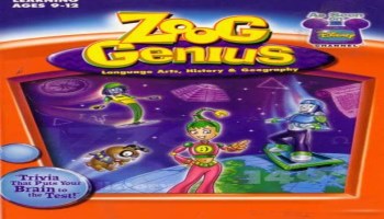 Zoog Genius: Language Arts, History & Geography Game Cover