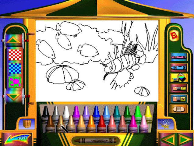 Crayola Magic 3D Coloring Book Gameplay (Windows)