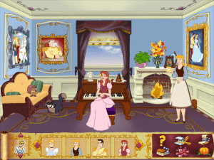 Disney's Cinderella's Dollhouse Gameplay (Windows)