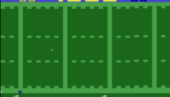 NFL Football Gameplay (Atari 2600)