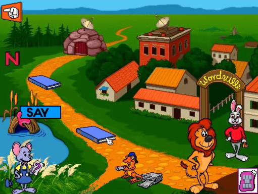 Reader Rabbit Reading Adventures Ages 4-6 Gameplay (Windows)