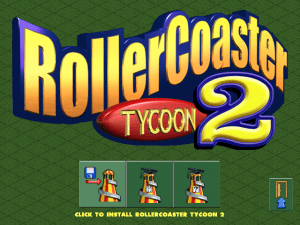 Rollercoaster Tycoon 2 Gameplay (Windows)