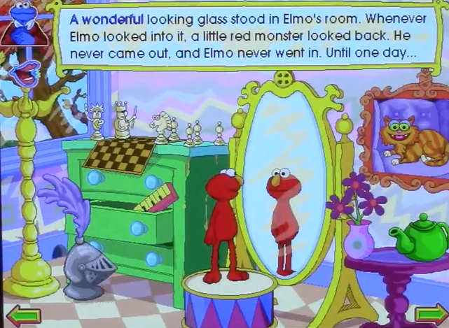 Sesame Street: Elmo Through The Looking Glass Gameplay (Windows)