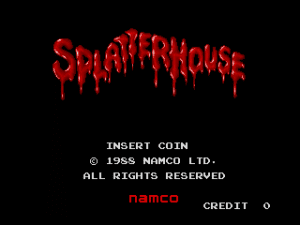 Splatterhouse Gameplay (Arcade)