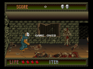 Splatterhouse Gameplay (Arcade)