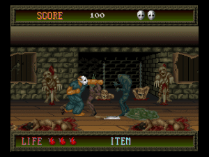 Splatterhouse Gameplay (Arcade)