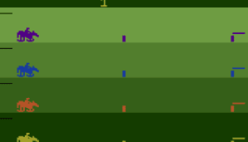 Steeplechase Gameplay (Atari 2600)