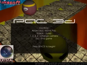 Pac 3D Gameplay (Windows)